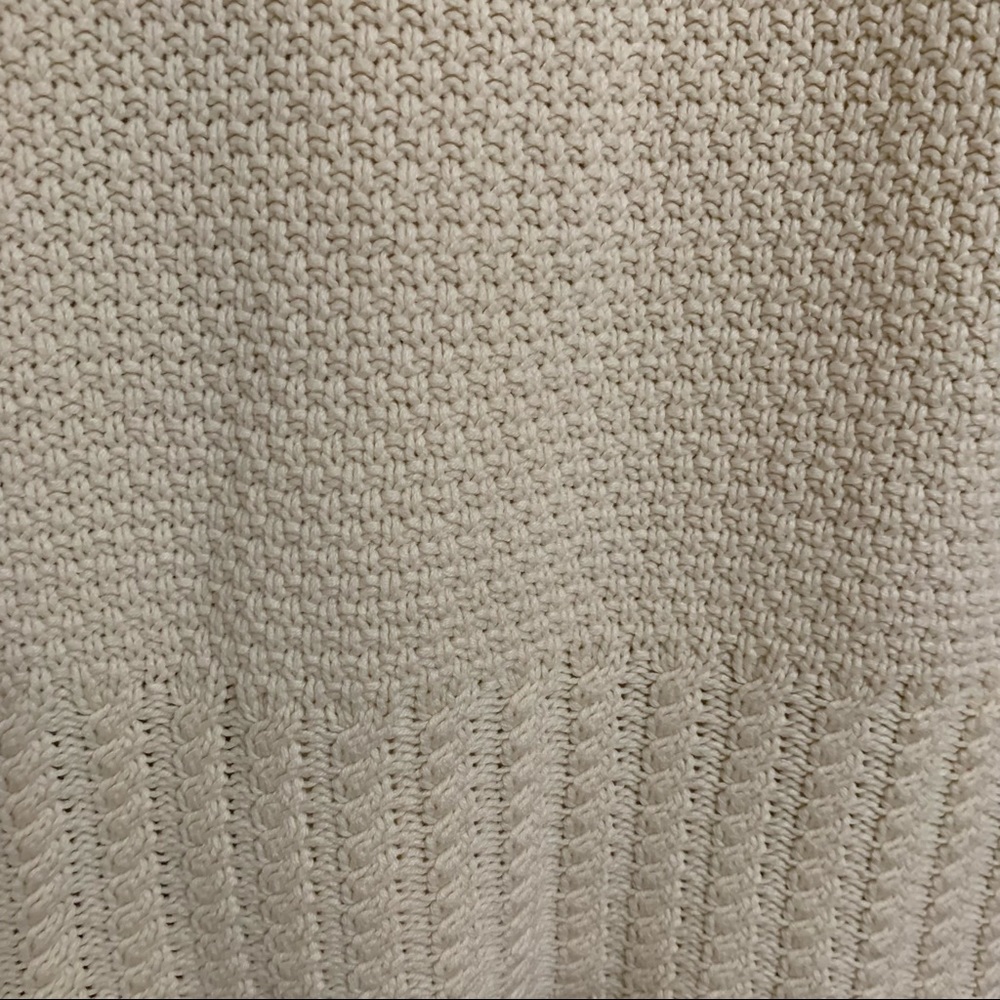 Style & Co Women’s Creme Tunic Block Cable Knit M - Picture 5 of 8